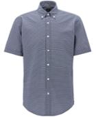 Boss Men's Regular/classic-fit Striped Cotton Sport Shirt