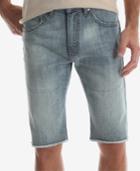 Wrangler Men's Frayed Hem Denim Shorts