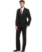 Boss Hugo Boss Pasolini Black Solid Suit