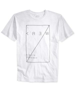 Kr3w Divided Graphic-print Logo T-shirt