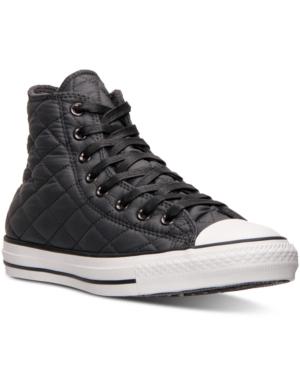Converse Unisex Chuck Taylor Hi Quilted Nylon Casual Sneakers From Finish Line