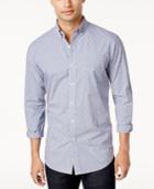 Club Room Men's Triangle-dot Pattern Button-down Shirt, Only At Macy's