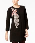 Alfani Embellished Sweater Coat, Created For Macy's