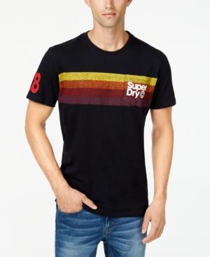Superdry Men's Retro Mountaineer Stripe Pocket Tee