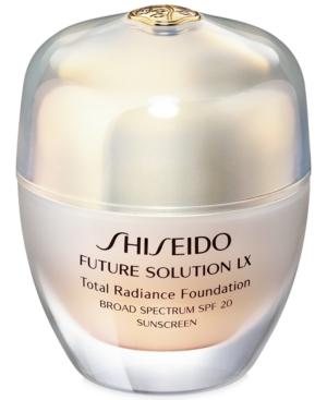 Shiseido Future Solution Lx Total Radiance Foundation 1 Oz.