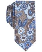 Tallia Men's Blanc Paisley Slim Tie