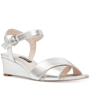 Nine West Laglade Wedge Sandals Women's Shoes