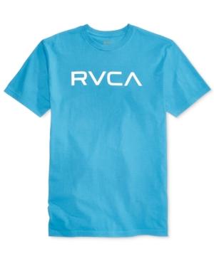 Rvca Men's Big Logo-print Cotton T-shirt
