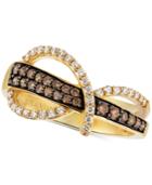 Le Vian Chocolatier Diamond Statement Ring (1/2 Ct. T.w.) In 14k Gold