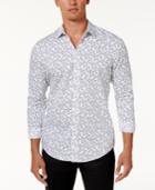 Inc International Concepts Men's Ditsy-print Shirt, Created For Macy's