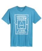 Volcom Men's Etcher Graphic-print Logo T-shirt