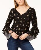 One Hart Junior's Printed Surplice Top, Created For Macy's