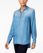 Style & Co. Denim Shirt, Only At Macy's
