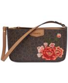 Calvin Klein Signature Floral Small Shoulder Bag