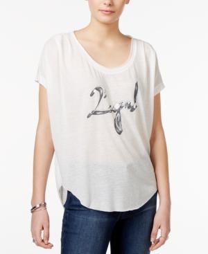 William Rast High-low Legend Graphic T-shirt