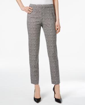 Charter Club Petite Printed Ankle Pants, Only At Macy's