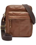 Fossil Men's Leather City Bag