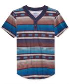American Rag Men's Southwest Stripe Henley T-shirt, Only At Macy's