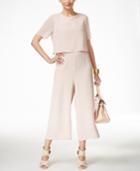 Alfani Layered Culotte Jumpsuit, Only At Macy's