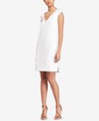 Polo Ralph Lauren Crepe V-neck Shift Dress