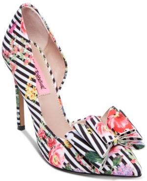 Betsey Johnson Prince D'orsay Pumps Women's Shoes