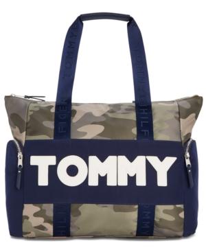 Tommy Hilfiger Nylon Sporty Camo Extra-large Tote