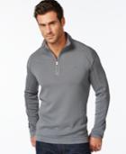 Tommy Bahama Halftime Half-zip Sweater, Only At Macy's