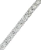 Sterling Silver Bracelet, White Quartz Bracelet (37-1/2 Ct. T.w.)