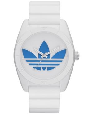 Adidas Unisex Originals White Silicone Strap Watch 42mm Adh2921