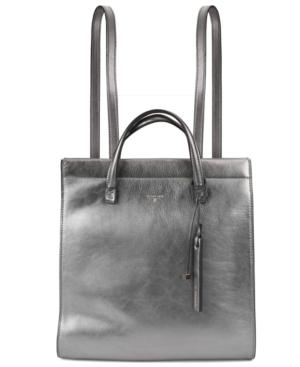 T Tahari Sienna Leather Backpack