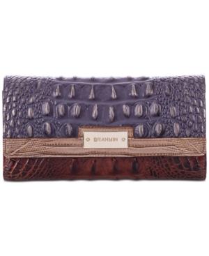 Brahmin Soft Checkbook Andesite Wallet