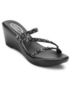Callisto Shana Embellished Thong Wedge Sandals Women's Shoes