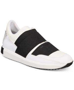Armani Exchange Men's Colorblock Strap Slip-on Sneakers Men's Shoes