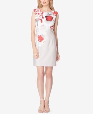 Tahari Asl V-back Sheath Dress
