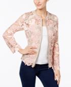 Inc International Concepts Lace Jacket, Only At Macy's