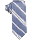 Ryan Seacrest Distinction Men's Imperial Stripe Slim Tie, Created For Macy's