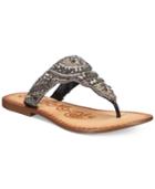 Naughty Monkey Anniston Embellished Slide-on Thong Sandals Women's Shoes