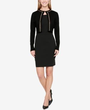 Tommy Hilfiger Studded Cropped Shrug