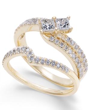 Diamond Two Souls Bridal Set (7/8 Ct. T.w.) In 14k Gold