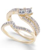 Diamond Two Souls Bridal Set (7/8 Ct. T.w.) In 14k Gold
