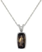 Smokey Quartz Pendant Necklace (5 Ct. T.w.) In Sterling Silver, 16 + 2 Extender
