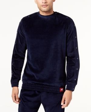 American Stitch Men's Dog Logo Velour Sweatshirt