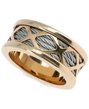 Charriol Womens Two-tone Multi-x Cable Ring