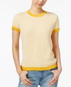Maison Jules Short-sleeve Sweater, Only At Macy's