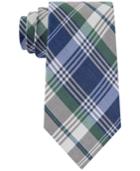 Tommy Hilfiger Men's Washed Plaid Classic Tie