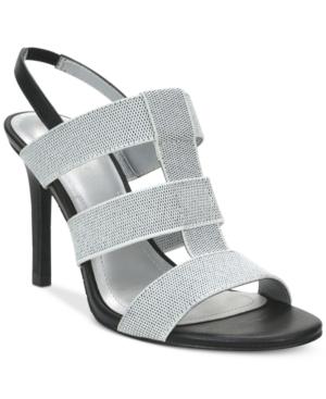 Tahari Lola T-strap Slingback Sandals Women's Shoes