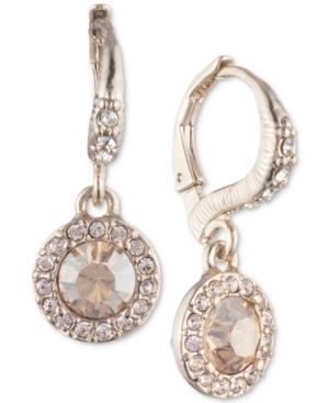 Crystal Cluster Drop Earrings