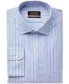 Tasso Elba Non-iron Texture Stripe Shirt, Only At Macy's