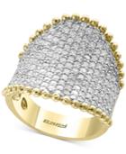 D'oro By Effy Diamond Pave Cluster Ring (2-1/2 Ct. T.w.) In 14k Gold