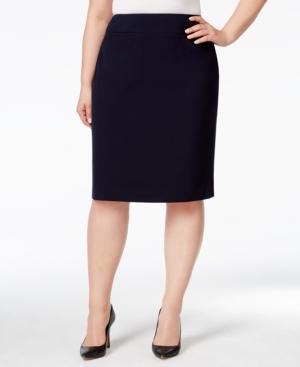 Nine West Plus Size Pencil Skirt